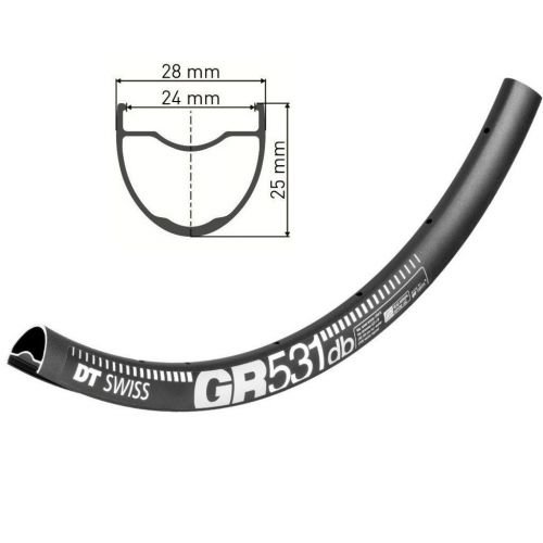 Обод DT SWISS GR 531 29X24 DISK BRAKE 28отв.